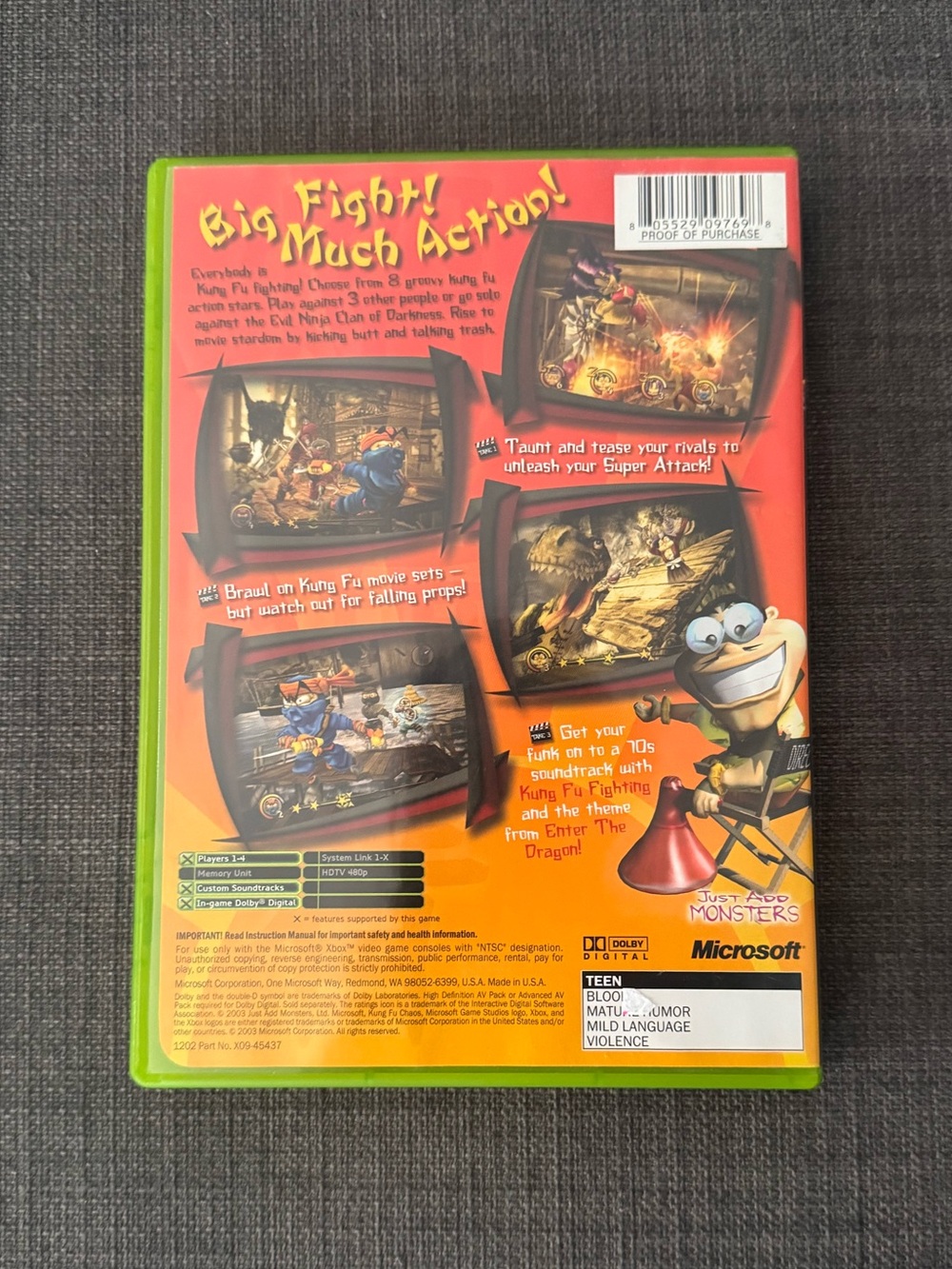 Kung Fu Chaos Xbox Game Complete - Picture 2 of 3